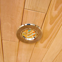 Sauna Inframerah Jauh Sunrans untuk 4 Orang, Harga Pabrik, Spektrum Penuh, EMF Rendah, Mewah, Modern, Kayu Hemlock Solid, Jendela Transom