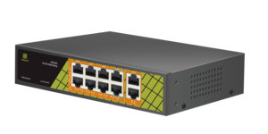 สวิตช์ PoE กิกะบิต20Gbps 8GE 2GE อัปลิงค์ Ai Watchdog ช่วงอุณหภู<span class=keywords><strong>ม</strong></span>ิกว้าง - Product Image 4