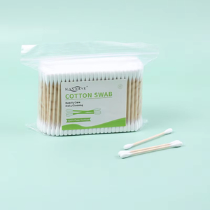 300pcs thân thiện với môi bông Chồi với Túi cá nhân Vòng Qtips cho sử dụng cá nhân hàng ngày gỗ <span class=keywords><strong>Stick</strong></span> chất liệu - Product Image 5