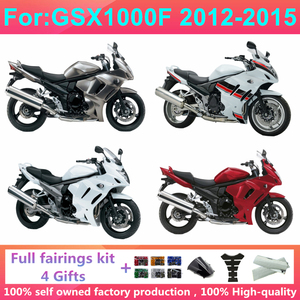 ชุดแฟริ่งเต็มรถจักรยานยนต์ใหม่ ABS เหมาะสำหรับ GSX1000F GSX1000F <span class=keywords><strong>1000F</strong></span> <span class=keywords><strong>GSX</strong></span> 2012 2013 2014 2015 - Product Image 1