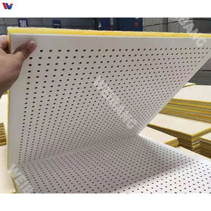 Panel Acústico de Aleación de Aluminio Perforado de Alto NRC para Insonorización de Estudios de Grabación Profesionales Modernos, Uso en Centros Comerciales y Exteriores - Product Image 3