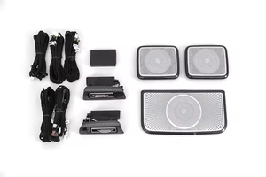 Le plus récent classe G W463A W464 2019 ans Berlin Sound Glow Horn Cover & B Pillar Luminous Air Vent avec des accessoires d'intérieur de voiture - Product Image 2