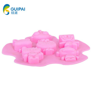 Silicone Cake Mold Set Irregular Shape Non-Stick Oven Safe For Home Baking Cake Tools - Product Image 4