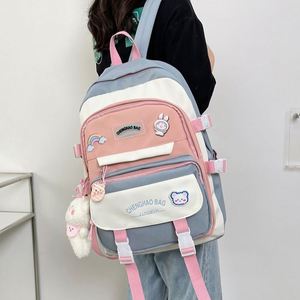 <span class=keywords><strong>Mochila</strong></span> Escolar Económica con Diseño de Dibujos Animados, Bolsa de Viaje para Computadora, para Mujeres, Bolsos Económicos para Estudiantes - Product Image 1