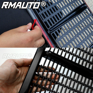 Para Toyota RAV4 2019-2021 Parrilla Delantera Estilo Panal de Abeja Rejilla de Carreras Rejilla Superior de Parachoques Rejilla de Ventilación de Capó Kit de Carrocería Accesorios para Coche - Product Image 5