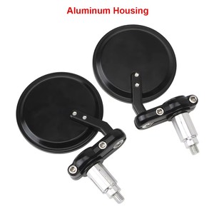 2025 22mm specchietti universali per moto specchietto retrovisore laterale accessori per moto 2 pz manubrio fine montaggio - Product Image 2