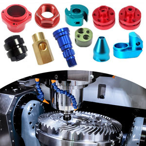 OEM Kundenspezifische Gedrehte Gefräste Metallteile Herstellung Präzisionsbearbeitung Eloxiertes <span class=keywords><strong>Aluminium</strong></span> CNC-Fräsbearbeitungsdienste - Product Image 1