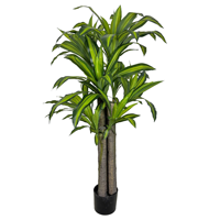 Plante artificielle Dracaena de 150 cm, fabrication de plantes artificielles, vente en gros de plantes artificielles en bonsaï pour la décoration intérieure