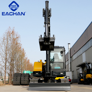EACHAN CE EPA Eropa 5 Diesel 6 Ton mesin konstruksi ekskavator tugas berat regulasi Sungai Bagger semua medan penggali - Product Image 2