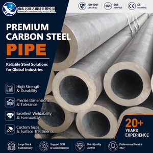 Tubería de Acero al Carbono Laminada en Caliente, Recocida, API 5L Gr.B A53 Gr.B, 48.3mm 5mm, EN 10216-1, para Equipos de Procesamiento - Product Image 1