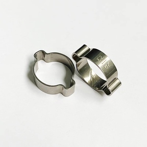 Pince pour tuyaux à <span class=keywords><strong>double</strong></span> <span class=keywords><strong>oreille</strong></span>, ceinture en acier au carbone - Product Image 2