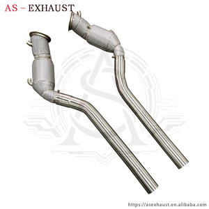 Système d'échappement sport à haut débit avec catalyseur et soupape, avec bouclier thermique pour Ferrari Purosangue FUV <span class=keywords><strong>V12</strong></span> 6.5L 2022+ - Product Image 4