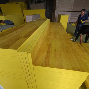 Pannelli a Tre Strati E0 Impermeabili <span class=keywords><strong>in</strong></span> <span class=keywords><strong>Legno</strong></span> di Pino Giallo per Casseforme da Costruzione e Stampi per Calcestruzzo - Product Image 3