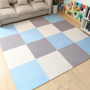 Aji Karpet Conforto Pele-Friendly Não Ftalato Encravamento Tapetes de Carpete de Espuma Esteira do Enigma Floor Mat Alfombra Peluda