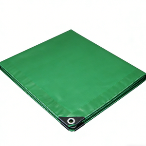 Bâche en PVC tissé enduit durable, couleur personnalisée, tissu imperméable et robuste <span class=keywords><strong>pour</strong></span> toiture, agriculture maraîchère et construction - Product Image 1