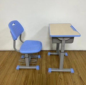 Conjuntos <span class=keywords><strong>de</strong></span> Escritorios y Sillas para Niños <span class=keywords><strong>de</strong></span> <span class=keywords><strong>Primaria</strong></span> y Secundaria del Fabricante, para Uso en el Hogar y el Aula - Product Image 1