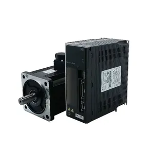 ชุดมอเตอร์ไฟฟ้ากระแสสลับเฟสเดียวขนาดใหญ่ 130ST M15025 208-230/240V 38KW 15Nm 2500Rpm T3DF ซีรีส์ T3 พร้อมไดรเวอร์ สำหรับเครื่องแกะสลัก CNC และเครื่องกลึง - Product Image 3