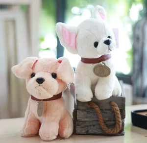 Özelleştirilebilir Süper Yumuşak 20 cm Sarılabilen Husky Peluş Köpek Oyuncakları 500 Adet Minimum Sipariş Adedi İşlemeli Sevimli Arkadaş Dolgulu Hayvanlar PP Pamuk - Product Image 3