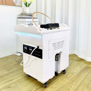أحدث حوض غسيل شعر محمول بدون سباكة مع خزان مياه لعلاج فروة الرأس في صالونات التجميل - Product Image 6
