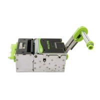 Impresora Térmica Integrada de Alta Velocidad Cashino KP-803 de 80 mm, 250 mm/s, ESC/POS, Serial, Térmica Directa, para Máquinas de Autoservicio