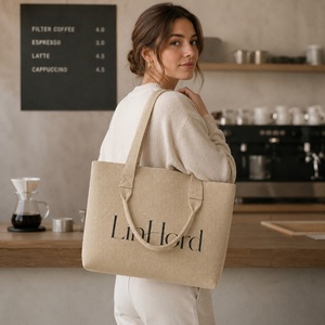 Bolso de punto para compras navideñas y atuendos informales de viaje, con asas largas para el hombro y asas cortas para llevar en la mano. - Product Image 2
