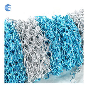 <span class=keywords><strong>Rideau</strong></span> <span class=keywords><strong>de</strong></span> <span class=keywords><strong>porte</strong></span> à moustiquaire en aluminium à double crochet décoratif <span class=keywords><strong>Rideau</strong></span> en tissu à mailles métalliques - Product Image 3