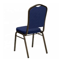 Chaises empilables en acier robustes pour banquets de mariage, usage commercial, hôtels, ateliers, entrées et parcs - Vente en gros