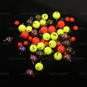 Tungstène Cheburashka Plomb Tungstène Cannonball Jig Head Tungsten Cheb Rig Poids - Product Image 4