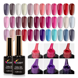 QSHY Nuevo Gel UV de 252 Colores sin Olor para Todas las Temporadas, Marca Privada, Libre de HEMA y TPO, Juego de Esmalte de Uñas en Gel con Capa Superior y Base - Product Image 1
