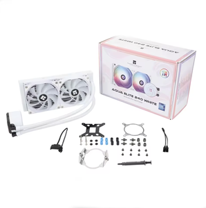 สินค้าใหม่ Thermal Right AQUA ELITE 240 WHITE ARGB OEM แพ็คเกจ AIO CPU Cooler 240 มม. ARGB พัดลมระบายความร้อนซีพียูแบบน้ำ สำหรับ<span class=keywords><strong>คอม</strong></span>พิวเตอร์เกมมิ่ง 1700 - Product Image 2