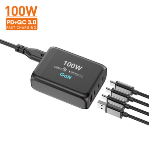 Vina 100W <span class=keywords><strong>USB</strong></span> C Chargeur rapide Mini PD Chargeur avec fonction SCP <span class=keywords><strong>iPhone</strong></span> 14 Pro <span class=keywords><strong>Baseus</strong></span> ETL Certifié 30W Puissance de sortie EU US Sockets - Product Image 1