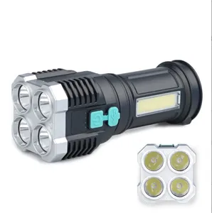 חיצוני נייד קמפינג חזק אור Usb נטענת led פנסים & לפידים