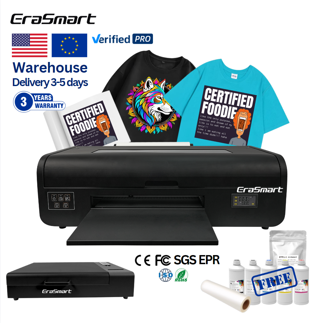Печатная головка EraSmart Dual Xp600 i3200 A3 30 см DTF розовый принтер футболки печатная машина термопереводная печать для ткани Текстиль
