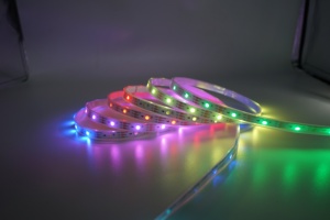 Tira <span class=keywords><strong>de</strong></span> luces <span class=keywords><strong>LED</strong></span> SK6812 RGBW programable densidad personalizada DC5V 12mm IP20 <span class=keywords><strong>cinta</strong></span> <span class=keywords><strong>LED</strong></span> direccionable <span class=keywords><strong>para</strong></span> decoración <span class=keywords><strong>de</strong></span> escenario Interior automotriz - Product Image 4