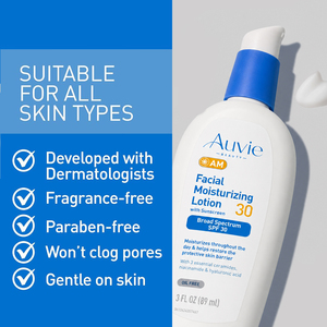 Loción Facial Hidratante <span class=keywords><strong>con</strong></span> Ceramida y Niacinamida, SPF 30 AM, Protector Solar de Amplio Espectro, Crema Facial de Día para Todo Tipo de <span class=keywords><strong>Piel</strong></span>, Uso Diario - Product Image 5