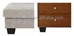 Pieds de canapé en plastique YANYANG, <span class=keywords><strong>prix</strong></span> de gros, pieds de table de 100 mm, base de nivellement pour chaise, lit - Product Image 6