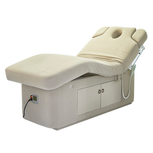 Lit de spa avec armoire, lit de massage électrique motorisé, mousse haute densité 18 cm, cadre en bois réglable - Product Image 3