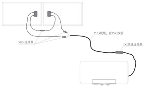 टैंक और हीट पंप थर्मोस्टैट के साथ उच्च दबाव सौर गर्म पानी प्रणाली - Product Image 2