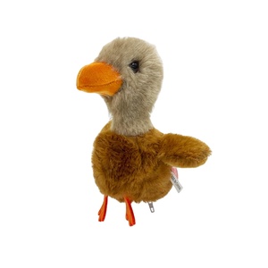 Serie Uccelli: Ciondolo Peluche Piccolo Uccellino Super Morbido in Cotone PP, con Nido, Funzione di Canto <span class=keywords><strong>e</strong></span> Registrazione, Ali Pieghevoli, per Bambini - Product Image 4