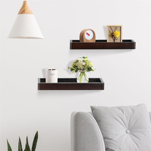 Kệ nổi cho tường 16 inch kệ gỗ cho phòng tắm, phòng ngủ, phòng khách, nhà bếp, kệ để trang trí tường bộ <span class=keywords><strong>2</strong></span> - Product Image 2