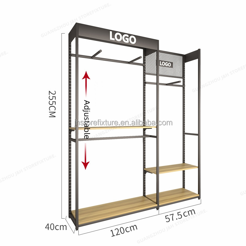Nero + legno chiaro L177.5 * W40 * H255CM