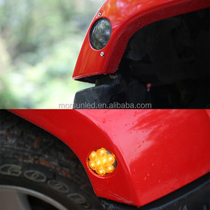 Đối Với Jeep <span class=keywords><strong>Wrangler</strong></span> Jk Phụ Kiện Abs Nhựa 12V Fender Đuốc Bật Tín Hiệu <span class=keywords><strong>Led</strong></span> <span class=keywords><strong>Side</strong></span> <span class=keywords><strong>Marker</strong></span> Fender Đèn - Product Image 6