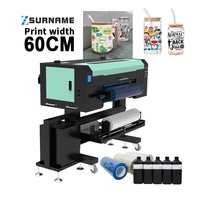 Zhou nama keluarga kualitas tinggi mesin cetak transfer Decals Imprimante dengan I3200 kepala Printer Dtf Uv Impresora stiker 60cm