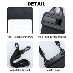 Bolsa Impermeable para Teléfono de 7.0 Pulgadas, <span class=keywords><strong>20</strong></span> Colores, Pantalla Táctil, para Celulares, Venta al por Mayor, para Playa, Natación, Deportes Acuáticos, para iPhone - Product Image 5