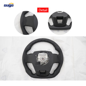 <span class=keywords><strong>Volant</strong></span> de luxe GUGO LC300 en cuir pleine fleur à 3 branches pour Land Cruiser 300, ergonomique, chauffant, boutons noirs, anti-corrosion UV - Product Image 5