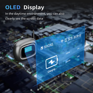 โรงงานผลิต Khons ผลิตภัณฑ์ <span class=keywords><strong>Mennekes</strong></span> Type 2 IEC62196-2 32A 3 เฟส <span class=keywords><strong>22KW</strong></span> ตู้ชาร์จรถยนต์ไฟฟ้าแบบติดผนัง ชาร์จเร็ว พร้อมระบบควบคุมผ่านแอป - Product Image 5
