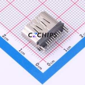 HDMI-GD-132PWB HDMI Connector SMD Connector ( Connector Type: HDMI-A )( Gender: Female )( Total Number of PINs: 19P ) - Product Image 2