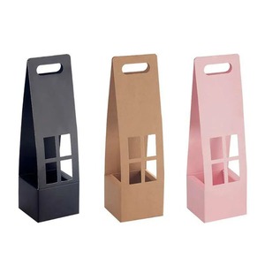 Handheld <b>flower</b> waterproof kraft paper gift <b>box</b>, customizable according to needs - Product Image 1