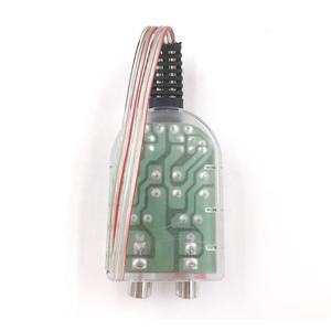 Convertisseurs d'autoradio haut-parleur vers bas amplificateur de voiture 12V RCA utilisation de la ligne pour Android DVD convertisseur d'impédance <span class=keywords><strong>Audio</strong></span> de voiture - Product Image 3