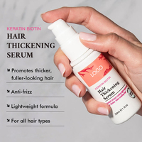 Aangepaste Veganistische Haarbehandeling Groei Herstel Dunner Voller Uitziend Haar Collageen Laat In Biotine Groei Serum Voor Kroeshaar Beschadigd